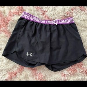 Womens Under Armour Heat Gear Running Shorts XS